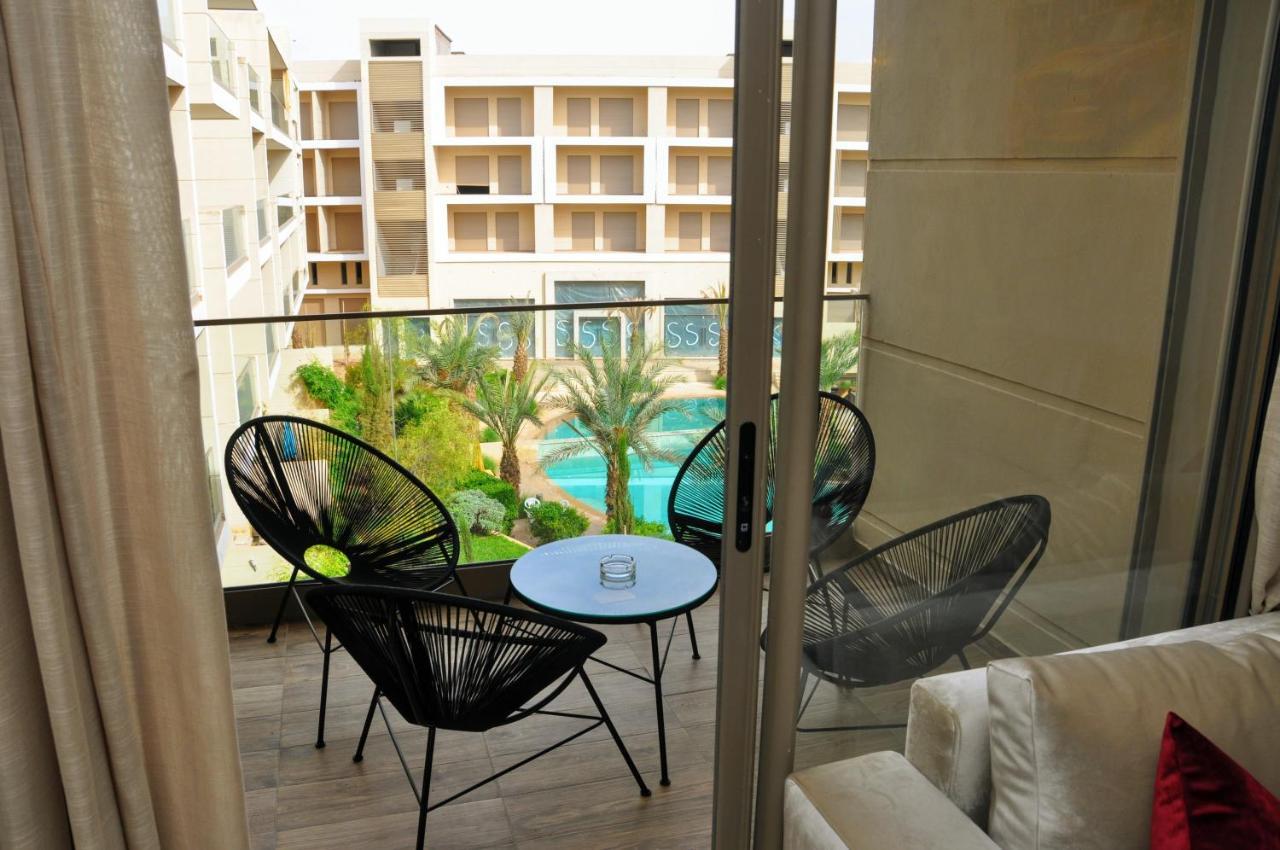 マラケシュRoyal Deluxe Diamond - Marrakech, Luxe Pool Viewアパートメント エクステリア 写真